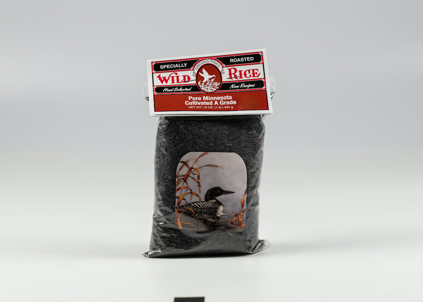PURE MINNESOTA CULTIVATED A GRADE WILD RICE 16 OZ GROWN IN GRAND RAPIDS MN
