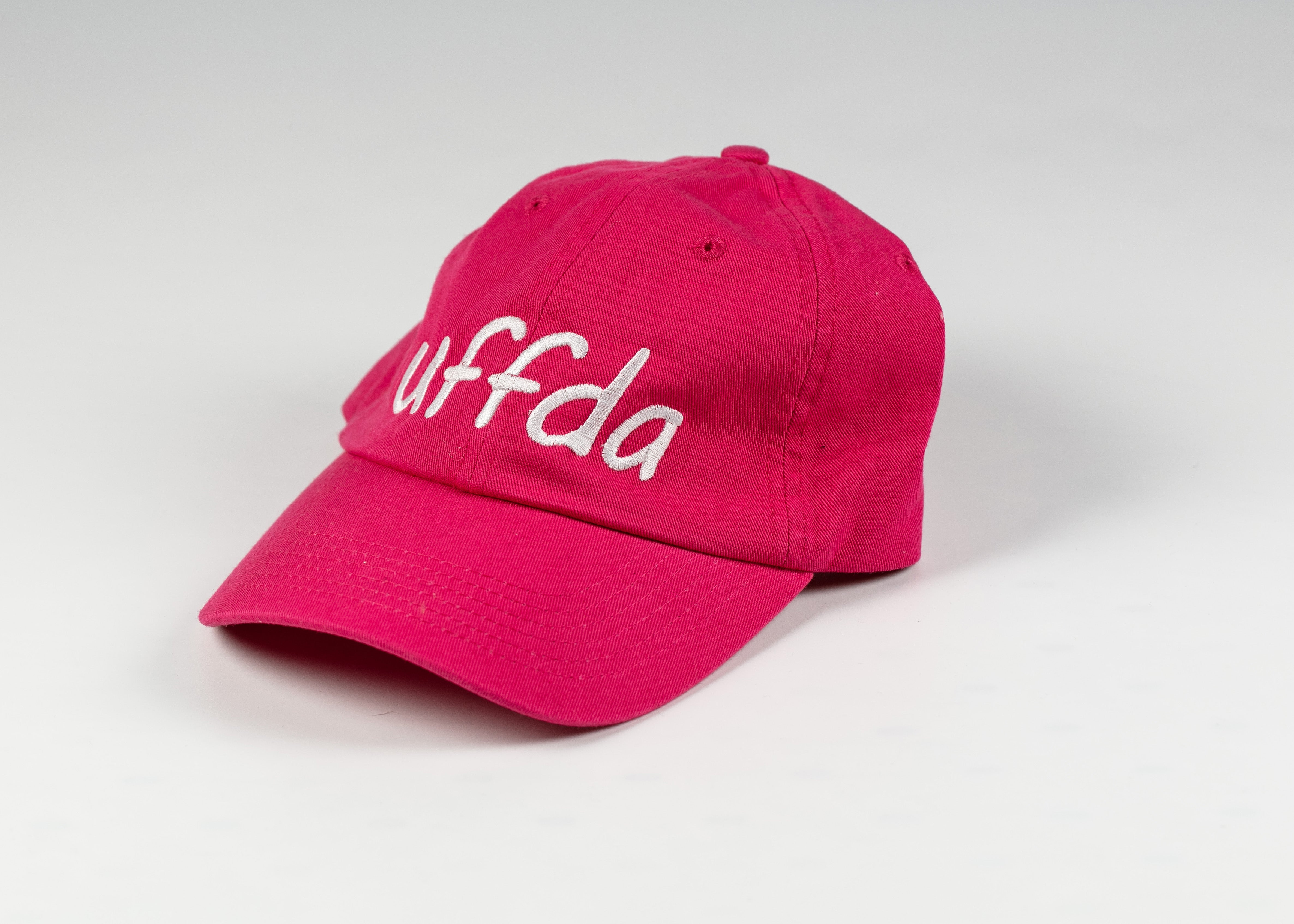 UFFDA EMBROIDERED CAP WITH ADJUSTABLE STRAP